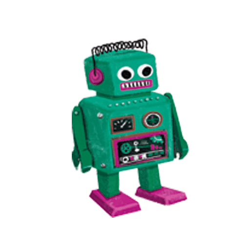 A defunct robot